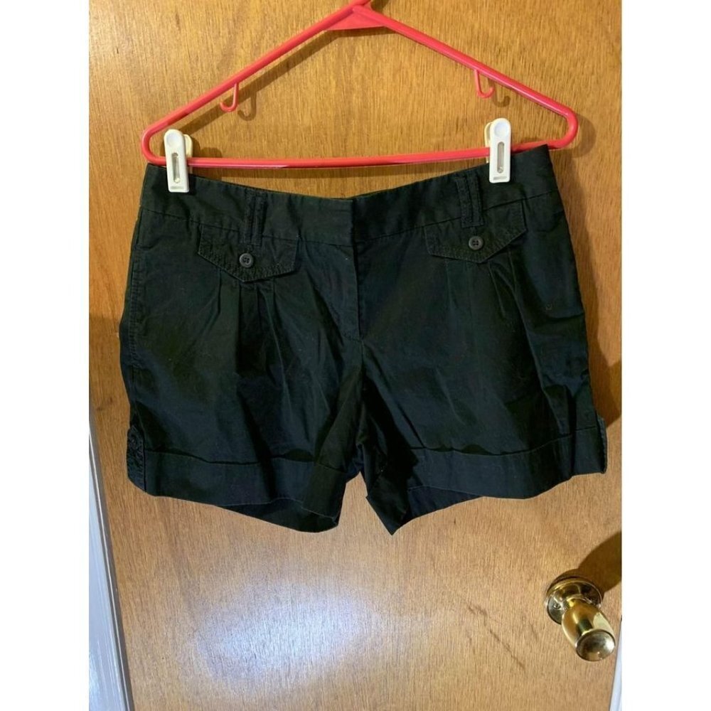 Ann Taylor Loft Black Shorts Size 4 Womens